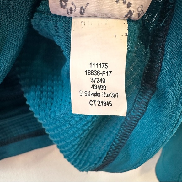 REI Turquoise Quarter-Zip Pullover Athletic Jacket - Picture 7 of 9